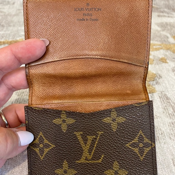 Louis Vuitton card wallet in monogram - Picture 6 of 10